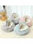Kahve Pürüzsüz S 40 x 40 cm 40/50 cm Kış Pet Kedi Yatak Yuvarlak Kedi Yastık Kedi Evi 2 In 1 Sıcak Yumuşak Uzun Peluş Yatak Küçük Köpek Kedi Için Uyku Yatağı (Yurt Dışından) 3