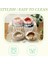 Gri Krem 40 cm 5 kg Için Ultra Yumuşak Peluş Kedi Çadır Mağara Yatağı Pet Köpek Yatakları Yastık Rahat Yuva Donut Sarılma Kendini Isınma Kediler Köpek Için Yatak (Yurt Dışından) 4