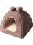 Kahve L 45X45 cm Pet Kedi Evi Çekyat Köpek Kulübesi Kış Sıcak Uyku Yavru Köpek Kedi Malzemeleri Kesim Kediler Paspaslar (Yurt Dışından) 1