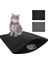 Mavi 40X50 cm Kedi Kumu Mat Çift Katmanlı Su Geçirmez Pet Kedi Kumu Mat Temiz Ped Kaymaz Katten Kum Tepsisi Ped Yıkanabilir Pet Kedi Kumu Mat (Yurt Dışından) 2