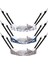 Gri M 50X40CM Ayarlanabilir Askılı Kedi Asılı Hamak Çift Taraflı Evcil Hayvan Kafesi Hamak Asılı Yatak Küçük Hayvanlar Için Uykulu Ped Dinlenme Evcil Hayvanlar (Yurt Dışından) 2