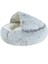 Gri Yuvarlak 35CM Yeni Pet Köpek Kedi Yuvarlak Peluş Yatak Yarı Kapalı Kedi Yuvası Derin Uyku Için Kışın Konfor Kediler Yatak Küçük Mat Sepeti Yumuşak Köpek Kulübesi (Yurt Dışından) 1