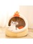 Style4 M Kedi Yatak Evi Köpek Kulübesi Yuva Yuvarlak Pet Uyku Mağarası Yavru Yatak Pet Sepeti Rahat Yavru Yastık Kedi Evi Çadır Köpek Evi (Yurt Dışından) 3