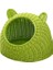 Yeşil S-4kg Pet House Rattan Kedi Yuvası Yaz Yarı-Kapalı Kapalı Yatak Mat Nefes Alabilir Dayanıklı Köpek Sepeti Küçük Orta Kediler/köpekler Için (Yurt Dışından) 2