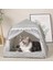 Yeşil M Çadır Yatak Evcil Hayvanlar Için Kedi Evi Evcil Hayvan Aksesuarları Için Rahat Ürünler Yuva Küçük Köpekler Için Rahat Sakinleştirici Kedi Yatakları Chihuahua Çadır Hamak (Yurt Dışından) 5