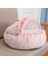 Beyaz Gri L 2 In 1 Kış Uzun Peluş Pet Kedi Yatak Yuvarlak Kedi Yastık Kedi Evi Sıcak Kediler Sepet Uyku Çantası Kedi Yuvası Kulübesi Yavru Kedi Küçük Köpek Için (Yurt Dışından) 5