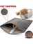 Gri 30X45 cm Sızdıran Mat Kedi Kumu Pedi Mat Çift Katmanlı Eva Su Geçirmez Kedi Kumu Halı Kitty Kumu Filtresi Pet Yatak Temiz Yavru Kedi Sandbox Tutmak (Yurt Dışından) 2
