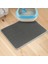 Gri 30X30CM Yeni Eva Çift Katmanlı Kedi Kumu Mat Su Geçirmez Kedi Kumu Kutusu Mat Kaymaz Kedi Kumu Pedi Pet Çöp Yakalama Temiz Ped Ürünleri (Yurt Dışından) 1