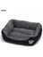 Siyah M 55X40X12CM Büyük Köpek Yatağı Sıcak Yumuşak Evcil Hayvan Yastığı Yıkanabilir Kedi Mat Su Geçirmez Köpek Kulübesi Yatak Dikdörtgen Orta Köpekler Için Köpek Evi Sepetleri Xl (Yurt Dışından) 1