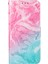 Desen Baskı Pu Deri Cüzdan Manyetik Kapatma Stand Flip Kapak Xiaomi Redmi Not 11 Pro+ 5g/redmi Note 11 Pro 5g (Çin) (Mediatek) -Pink/yeşil (Yurt Dışından) 1