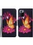 Folio Flip Manyetik Toka Desen Baskısı Deri Telefon Kasası Cüzdan Standı Kapak Xiaomi Için Bilek Kayışı ile Not 10 Pro 5g/poco X3 Gt-Golden Kelebek (Yurt Dışından) 2
