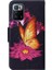 Folio Flip Manyetik Toka Desen Baskısı Deri Telefon Kasası Cüzdan Standı Kapak Xiaomi Için Bilek Kayışı ile Not 10 Pro 5g/poco X3 Gt-Golden Kelebek (Yurt Dışından) 4