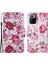 Desen Baskı Folio Flip Deri Telefon Kasası Cüzdan Standı Kapak Xiaomi Için Bilek Kayışı ile Not 10 Pro 5g/poco X3 Gt-Peony (Yurt Dışından) 2