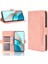 Çoklu Kart Yuvası Cüzdan Stand Pu Deri Kapak Kılıfı Xiaomi Redmi Not 9 5g/not 9t 5g-Pink (Yurt Dışından) 1