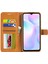 Cüzdan Standı Deri Cep Telefonu Xiaomi Redmi 9A-BROWN (Yurt Dışından) 4