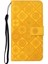 Çekim Dirençli Baskı Etnik Tarzı Çiçek Manyetik Toka Cüzdanı Pu Deri Kabuk Xiaomi Redmi Note 11 Pro 5g (Çin) (Mediatek)/not 11 Pro+ 5g-Sarı (Yurt Dışından) 1