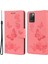 Deri Cüzdan Kasası Izleme Xiaomi Için Stant ile Kelebek Çiçek Telefon Kılıfı (Yurt Dışından) 1