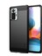 Xiaomi Redmi Için Karbon Fiber Fırçalı Tpu Kapağı Note 10 Pro Max/redmi Note 10 Pro-Black (Yurt Dışından) 1