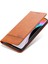 Otomatik Emilen Pu Deri+Tpu Cüzdan Stand Telefon Kapağı Kılıfı Xiaomi Mi Note 10 Lite-Brown (Yurt Dışından) 4