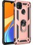 Xiaomi Redmi 9c/redmi 9c Nfc Ring Tutucu Kickstand Shockproof Pc+Tpu Combo Kılıf Aksesuar-Rose Altın (Yurt Dışından) 1