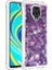 Xiaomi Redmi Için Dinamik Quicksand ve Tpu Kapağı Not 9s/note 9 Pro/9 Pro Max-Purple (Yurt Dışından) 3