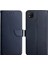 Nappa Doku Doku Düz Renk Orijinal Deri Dış Kapak+Yumuşak Tpu Iç Kabuk Yatay Stand Cüzdan Kılıfı Xiaomi Redmi 9c/redmi 9c Nfc-Mavi (Yurt Dışından) 1