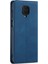 Xiaomi Redmi Için Ipeksi Dokunmatik Deri Kasa Not 9 Pro/not 9 Pro Max/note 9s-Blue (Yurt Dışından) 3