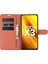 Xiaomi Poco X3 Nfc/poco X3-Brown Için Litchi Cilt Cüzdan Deri Stand Kılıfı (Yurt Dışından) 1