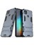 2 Arada 1 Pc+Tpu Hibrit Telefon Kılıfı, Xiaomi Redmi 9c/9c Nfc-Blue Için Görünmez Katlanır Kickstand (Yurt Dışından) 2