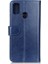 Çılgın At Cüzdanı Stand Deri Telefon Kapağı Xiaomi Redmi 9c/9c Nfc-Mavi (Yurt Dışından) 3