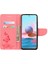 Folio Baskısal Kelebek Çiçek Flip Stand Cüzdan Deri Telefon Kılıfı Xiaomi Redmi Not 11 Pro+ 5g/note 11 Pro 5g (Çin) (Mediatek) -Pink (Yurt Dışından) 4