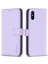Xiaomi Redmi 9A Için Şok Geçirmez Deri Kasa, Cüzdan Standı Cep Telefonu Kapak-Mor (Yurt Dışından) 1