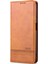 Anti-Fall Iyi Korunmuş Otomatik Emici Cüzdan Tasarımı Pu Deri Telefon Standı Kapak Kasası Xiaomi Redmi Note 11 Pro 5g (Çin) (Mediatek)/11 Pro+ 5g-Brown (Yurt Dışından) 2