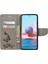 Folio Baskısal Kelebek Çiçek Flip Stand Cüzdan Deri Telefon Kılıfı Xiaomi Redmi Not 11 Pro+ 5g/note 11 Pro 5g (Çin) (Mediatek) -Grey (Yurt Dışından) 4