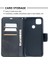 Xiaomi Redmi 9c/redmi 9c Nfc-Black Için Stand Şık Kılıflı Cüzdan Deri ile (Yurt Dışından) 2