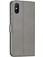Cüzdan Standı Deri Cep Telefonu Xiaomi Redmi 9A-GREY Için (Yurt Dışından) 3