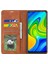 Xiaomi Için Ipeksi Dokunmatik Deri Kasa Redmi Note 9/redmi 10X 4g-Brown (Yurt Dışından) 4