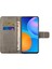 Cüzdan Tasarımı Içinde ve Dışarıda Ağaç Baykuş Deseninde Deri Deri Şık Kılıf Xiaomi Redmi Note 10 Pro 4g (Hindistan)/(Global)/note 10 Pro Max-Grey (Yurt Dışından) 4