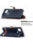 Xiaomi Redmi 9c/redmi 9c Nfc-Black Için Çeşitli Kot Cons Cilt Deri Cep Telefonu Kapağı (Yurt Dışından) 2