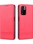 Anti-Fall Iyi Korumalı Otomatik Emici Cüzdan Tasarımı Pu Deri Telefon Standı Kapak Kasası Xiaomi Redmi Note 11 Pro 5g (Çin) (Mediatek)/11 Pro+ 5g-Red (Yurt Dışından) 1