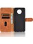 Xiaomi Için Redmi Note 9 5g/redmı Not 9t 5g Cilt Touch Hissed Hisset Pu Deri Cüzdan Tasarım Kılıfı Stand-Brown (Yurt Dışından) 3