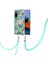 Mermer Desen Imd Koruyucu Anti Çizik Esnek Elektroplatma Tpu Kasası, Xiaomi Için Kordonlu Tpu Kutusu 10 Pro Maksimum/not 10 Pro 4g (Global)/note 10 Pro 4g (Hindistan) -Blue (Yurt Dışından) 2