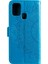 Cüzdan Stand Tasarımı Xiaomi Için Çiçek Deri Kabuk Kapağı Redmi 9c/redmi 9c Nfc-Mavi (Yurt Dışından) 4