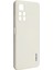 Xiaomi Redmi Için Kazık Dayanıklı Yumuşak Sıvı Silikon Kılıf Kesin Kesme Telefon Kapağı Not 11 5g (Çin) (Mediatek)/not 11S 5g/not 11T 5g-Beige (Yurt Dışından) 2