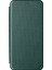 Xiaomi Redmi Için Note 11 Pro 5g (Çin) (Mediatek)/11 Pro+ 5g Karbon Fiber Doku Anti-Çizelge Karşıtı Otomatik Absorlanmış Manyetik Kapanma Strap Deri Deri Stand Telefon Kılıf Yeşili (Yurt Dışından) 2