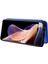 Xiaomi Redmi Için Note 11 Pro 5g (Çin) (Mediatek)/11 Pro+ 5g Karbon Fiber Doku Anti-Çizelge Karşıtı Otomatik Absorlanmış Manyetik Kapatma Halkası Deri Deri Stand Telefon Kılıf Mavisi (Yurt Dışından) 4
