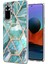 Imd Iml Tpu Telefon Kapağı Damla Dirençli 2.0mm Elektrapılaşma Mermer Desen Kılıfı Xiaomi Redmi Note 10 Pro Max/note 10 Pro 4g (Global)/(Hindistan) -Blue (Yurt Dışından) 1