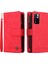 Cilt Touch Pu Deri Fermuar Cep Kartı Tutucu Yuvaları Folio Flip Shell Stripes Baskılı Stand Şok Geçirmez Koruyucu Telefon Kılıfı Xiaomi Redmi Için Kayışla Not 11 Pro /not 11 Pro+ -Ed (Yurt Dışından) 1