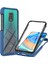 Xiaomi Redmi Için Pet Ekran Koruyucu ile Tam Kapsama Koruma Pc+Tpu Koruyucu Kılıf Not 9s/redmi Note 9 Pro/redmi Not 9 Pro Max-Blue (Yurt Dışından) 1