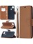 Xiaomi Redmi 9c/redmi 9c Nfc-Brown Için Saf Renkli Litchi Cilt Deri Kapak Kasası (Yurt Dışından) 1